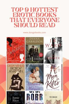 Today, we�re breaking down the top 9 hottest erotic books and the sexiest reads of 2020. While some people think E.L. James made erotica great again, loyal fans of the romance genre know it was always pretty fantastic! Great Books To Read, Reading Habits, Historical Books, Romance Novels, Romance Books, Book Lists, Some People