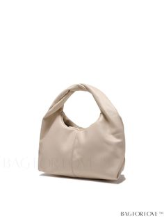 BagForLove - Hobo Bag with Elegant Twist Detail Product Description Color Apricot Details Ruched Bag Size Medium Type Hobo Bag Style Elegant Pattern Type Plain Strap Type Top Handle Composition 100% Polyurethane Material PU Leather Size Chart INCH CM Bag Length Bag Width Bag Height Handle Height 11 inch 3.1 inch 9.8 inch 3.9 inch Bag Length Bag Width Bag Height Handle Height 28 cm 8 cm 25 cm 10 cm Details Pictures Similar Products h2 { text-align: center; } /* æ¢è¡ */ li{ white-space: normal; Casual Hobo Bag With Top Handle, Cream Hobo Bag With Double Handle, Beige Pouch Hobo Bag For Shopping, Trendy Hobo Pouch Bag With Handles, Trendy Pouch-shaped Hobo Bag, Trendy Pouch Hobo Bag With Handles, Beige Handheld Hobo Bag For Errands, Beige Soft Leather Handheld Hobo Bag, Trendy Hobo Bag With Top Carry Handle