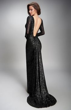 Nicole Bakti, Long Sleeve Evening Gowns, Perfect Prom Dress, Fantasy Gowns, Prom Dresses Online, Ball Gowns Prom, Gala Dresses, Gowns With Sleeves, Pageant Dresses