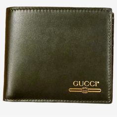 Nwot Gucci Black Leather Wallet Gold Gucci Name Will Put In A Genuine Gucci Box Gucci Rectangular Wallet With Rfid Blocking, Designer Gucci Wallet With Rfid Blocking, Gucci Luxury Wallets With Rfid Blocking, Gucci Luxury Wallet With Rfid Blocking, Luxury Gucci Wallet With Rfid Blocking, Gucci Leather Wallet With Rfid Blocking, Gucci Leather Wallets With Rfid Blocking, Designer Gucci Wallet With Logo Plaque, Luxury Gucci Wallets With Logo Plaque