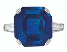 SAPPHIRE AND DIAMOND RING, MOUNTED BY CARTIER | Jewelry, ring | Christie's Van Cleef & Arpels, Jewelry Editorial, Jewelry Illustration, Cartier Santos, Jewellery Sketches, Ring Mountings, Jewels Rings