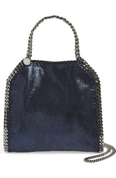 Main Image - Stella McCartney 'Mini Falabella' Faux Leather Crossbody Bag Slouchy Bag, Compact Bag, Online Bags, The Chic, Bago, Rebecca Minkoff Hobo, Leather Crossbody Bag, Drawstring Backpack, Stella Mccartney