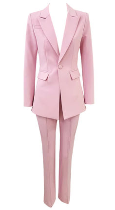 Long Sleeve Suit Blush Pink -

Color: Blush pink
V-neck
Long sleeves
Button detail
Pocket detail
Lined
Length: Maxi

Style: homecoming dresses, hoco dresses, fall 2024 fashion trends, fall fashion 2024, fall outfits, fall outfits 2024, fall fashion, fall outfit inspo 2024, fall outfits women, dress to impress, september outfits, easy fall outfits, fall going out outfits, pink suits, suits, pink blazers, pink pants, two piece sets Chic Long Sleeve Pink Pantsuit, Chic Pink Long Sleeve Pantsuit, Elegant Pink Fall Sets, Tailored Pink Blazer For Office Wear, Tailored Chic Pink Sets, Pink Notch Lapel Workwear Sets, Pink Notch Lapel Sets For Workwear, Spring Pink Blazer For Office Wear, Pink Notch Lapel Sets For Work