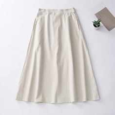 Elegant Long Skirt with Asymmetrical Bottom Long Skirt For Women, High Waist Long Skirt, Long Skirts For Women, Skirt For Women, Types Of Skirts, A Line Skirt, Long Skirt, A Line Skirts, Stretch Fabric