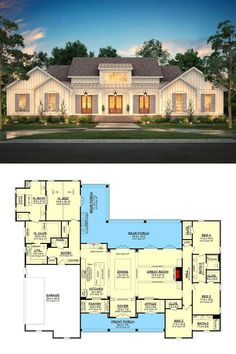 the floor plan for this house is very large and has lots of space to put in it