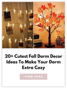 the fall dorm decor ideas to make your dorm extra cozy