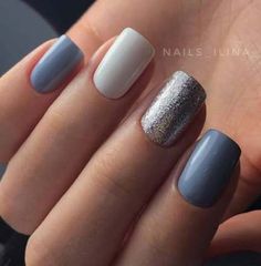 Pinterest Nails, Super Nails, White Nail, Trendy Nail Design, Ideas Nails, Gel Nail Designs, Short Acrylic Nails, Nail Shapes