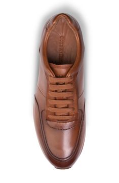 Skillful burnishing heightens the style of this Italian leather sneaker that has a breathable lining and cushy OrthoLite® technology. Removable, cushioned insole with arch support Leather upper and lining/rubber sole Imported Classic Lace-up High-top Sneakers With Abzorb Midsole, Brown Slip-on High-top Sneakers With Rubber Sole, Brown Moc Toe Sneakers With Ortholite Insole, Brown Formal Sneakers With Cushioned Footbed, Classic Brown Business Sneakers, Brown High-top Calf Leather Sneakers, Classic Brown High-top Sneakers, Classic Brown Lace-up High-top Sneakers, Luxury Brown Leather High-top Sneakers