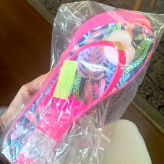 Pink Lilly Pulitzer Sandals New, In Packaging Size 9/10 Fun Synthetic Flip Flops For Vacation, Fun Open Toe Flip Flops For Vacation, Fun Beach Flip Flops, Pink Summer Flip Flops For Vacation, Fun Flat Flip Flops For Vacation, Pink Flat Jelly Sandals For Vacation, Pink Fun Sandals For Vacation, Fun Jelly Sandals For Summer Vacation, Fun Summer Jelly Sandals For Vacation