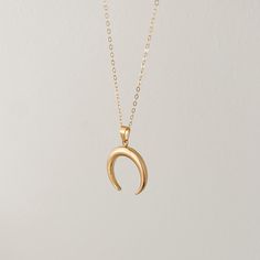 Gold Filled Crescent Moon Necklace Elevate your style with our stunning Gold Filled Crescent Moon Necklace. Made with GOLD FILLED material, no tarnish. This exquisite piece features a delicately crafted crescent moon pendant, symbolizing growth and new beginnings, beautifully suspended from a durable gold-filled chain. Whether you're dressing up for a special occasion or adding a touch of elegance to your everyday look, this necklace is the perfect accessory. Care Instructions: To maintain the beauty and longevity of your Gold Filled Crescent Moon Necklace, follow these care tips: 1. Avoid Moisture: Remove the necklace before swimming, bathing, or any activities involving water. 2. Store Properly: Store in a cool, dry place, preferably in a jewelry box or pouch to prevent scratches and tan Schmuck Gold, Crescent Moon Pendant, Crescent Moon Necklace, Waterproof Jewelry, Celestial Jewelry, Moon Pendant, Moon Necklace, Trendy Jewelry, Gold Filled Jewelry