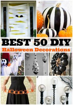 the best 50 diy halloween decorations