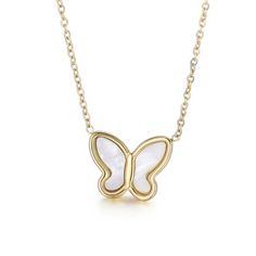 BUTTERFLY NECKLACE - Katie Rae Collection Delicate Yellow Gold Necklace With Butterfly Charm, Gold Dainty Butterfly Pendant Necklace, Delicate Gold Butterfly Charm Necklace, Delicate Gold Butterfly Necklace, Delicate Gold Necklace With Butterfly Charm, Dainty Yellow Gold Butterfly Necklace With Clavicle Chain, Dainty Gold Butterfly Pendant Necklace, Dainty Gold-plated Necklace With Butterfly Charm, Dainty Gold Plated Necklace With Butterfly Charm