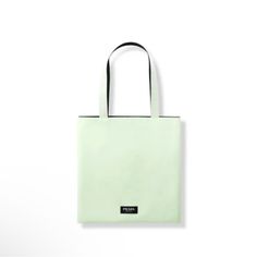 Prada Beauty Shoulder Tote Bag (Light Green) 100% Recycled Material Brand New With Out Tag Modern Everyday Recyclable Bags, Modern Recyclable Bags For Everyday Use, Functional Recyclable Bags, Versatile Everyday Bags With Recyclable Materials, Modern Recyclable Shoulder Bag For Shopping, Versatile Everyday Recyclable Bags, Trendy Everyday Recyclable Bags, Everyday Recyclable Double Handle Bags, Functional Green Shopping Bag