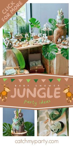 an image of jungle party ideas