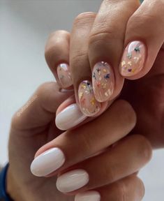 Simple Wedding Nails, Wedding Day Nails, Milky Nails, Minimal Nails, Her Nails, Wedding Nails Design, Nails Wedding