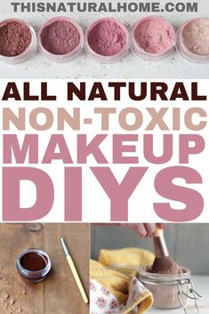 Natural Makeup Tutorials, Coffee Facial, Make Up Diy, Toxic Makeup, Non Toxic Makeup