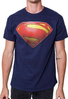 PRICES MAY VARY. Officially licensed DC Comics Superman T-shirt Standard Adult Men's sizes and Fit that can be worn by women who prefer a looser boyfriend fit. Whether you're a lifelong Superman fan or a new admirer of his legendary legacy, this T-shirt is a must-have addition to your superhero collection. Fly high, fight for justice, and inspire others with your unwavering commitment to making the world a better place. Up, up, and away! The symbol stands for hope This Superman Logo Symbol Costu Dc Costumes, Superman Symbol, Up Halloween Costumes, Superman Shirt, Hope Strength, Superman T Shirt, Superman Logo, Pirate Shirts, Logo Symbol