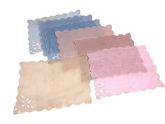 Gorgeous Vintage Handkerchief Hankie Ladies Womens Estate Find Cheap Vintage Women's Handkerchiefs, Affordable Vintage Cotton Handkerchiefs, Rainbow Pastel, Vintage Handkerchief, Vintage Handkerchiefs, Pastel Rainbow, Women Set, Rocks And Crystals, Scarf Accessory