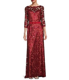 Mother of the Bride Dresses & Gowns | Dillard's Sequin 3/4 Sleeve Wedding Dress, Sequin Wedding Dress With 3/4 Sleeves, Embellished 3/4 Sleeve Wedding Dress, Holiday Evening Dresses With 3/4 Sleeves, Sequined Long Sleeve Gown For Mother Of The Bride, Long Sleeve Sequined Gown For Mother Of The Bride, Embellished Mother Of The Bride Dress With 3/4 Sleeves, Embellished 3/4 Sleeve Dress For Mother Of The Bride, Elegant 3/4 Sleeve Festive Dress