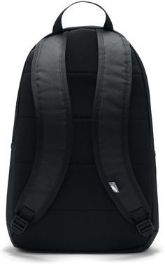 a black backpack that is open on the front and has two zippers at the bottom