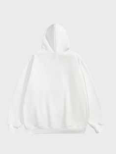 Available in black and white Print hoodie Cotton + Polyester Imported Ships FREE Size chart in cm Size Length Bust Shoulder Sleeve Length S 69 132 60 60 M 71 136 62 61 L 73 140 64 62 XL 75 144 66 63 Oversized Cotton White Hoodie, Oversized White Cotton Hoodie, White Double-lined Hooded Sweatshirt For Winter, White Double-lined Hood Sweatshirt For Winter, White Double-lined Hood Winter Sweatshirt, White Hoodie With Ribbed Cuffs, Oversized White Hoodie With Letter Print, White Urban Sweatshirt With Drawstring Hood, White Fleece Hoodie For Streetwear