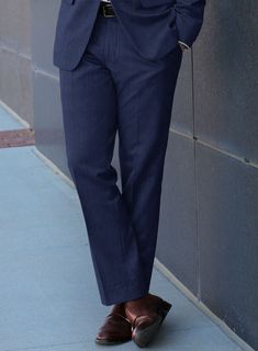 Sleek, suave, and undeniably stylish, our Scabal Tornado Herringbone Royal Blue Wool Pants are here to redefine your fashion game. Custom-built from pure wool fabric, it showcases a vibrant royal blue colorway woven into a graceful herringbone weave that speaks volumes. Whether you are heading to an official meeting or an important gathering, these pants are the perfect choice.  Look Includes    Scabal     Tornado     Herringbone     Royal     Blue     Wool  Fabric  Cross Pocket  Flat Front  Two Thomas Shelby Suit, Dark Blue Color Scheme, Grey Tweed Suit, Herringbone Tweed Jacket, Grey Wool Suit, Fabric Cross, Green Flannel, Herringbone Design, Bespoke Suit