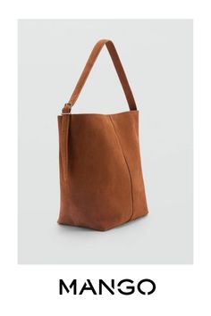 100% bovine leather, Suede, Large, Short strap, Shoulder strap, Inside bag, Zip fastening, Inside magnet fastening, Inner lining Versatile Leather Shoulder Bag With Leather Handles, Modern Brown Suede Bag, Versatile Rectangular Leather Shoulder Bag, Versatile Cognac Leather Bag, Leather Hobo Bag With Leather Lining For Work, Versatile Leather Rectangular Shoulder Bag, Modern Rectangular Suede Hobo Bag, Rectangular Leather Bucket Bag For Office, Modern Leather Hobo Bag With Leather Lining