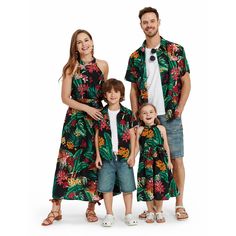 Patpat Matching Hawaiian Outfits For Family Mommy And Me Dresses Matching Set Tropical Floral Halter Sundress And Shirts Product Details Special Size: Women Size: Small Color: Black Floral Brand: No Brand Mpn: Does Not Apply Upc: Does Not Apply Ean: Does Not Apply * Date First Available : March 4, 2024 Matching Hawaiian Outfits, Hawaiian Outfits, Halter Sundress, Couple Matching Outfits, Vacation Tropical, Mommy And Me Dresses, Family Matching Outfits, Hawaiian Outfit, Matching Couple Outfits