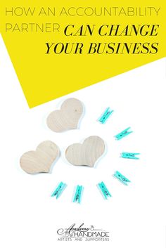 the cover of how an accountableity partner can change your business, with blue clips in front of it