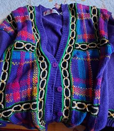 90s Street Wear, Crazy Sweater, Beverly Goldberg, Thrift List, Vintage Cardigan Sweater, Vintage Cardigan, Dream Girl, Big Sister, Jumpers And Cardigans