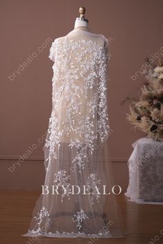 Exquisite Sequin Pearls Romantic Bridal Lace Fabric Bridal Lace Fabric, Pearl And Lace, Soft Tulle, Chantilly Lace, Bridal Pearls, Bridal Lace, Flowers And Leaves, Embroidered Lace, Fabric Collection