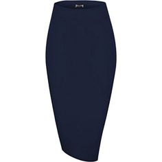 Elastic High Waist Knee Length Pencil Skirt Ribbed Knit, Navy Blue 95% Polyester, 5% Spandex Imported Machine Wash Soft And High Quality Farbic, Skin-Friendly, Comfy To Touch And Wear High Waist, Rib-Knit, Pencil Skirt, Solid Color, Stretchy Simply Designed, Basic But Stylish, Figure Flattering And Feminine, Form Fitting, Helps You Show Your Unique Charming, Makes You More Attractive Suitable For Casual, Vacation, School, Work, Dates, Patities And Daily Wear, Suit For Women And Girl A Perfect Fi Cheap Cotton Knee-length Pencil Skirt, Non-stretch Chic Skirt At Cheap Price, Cheap Non-stretch Pencil Mini Skirt, Cheap Casual Non-stretch Skirt, Navy Wool Pencil Skirt, Affordable Knee-length Bottoms For Night Out, Navy Blue Pencil Skirt, Pencil Skirt Outfits, Suit For Women