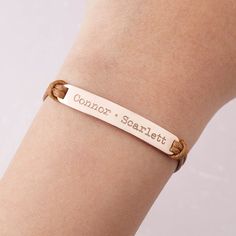 Personalized Adjustable Wristband, Adjustable Personalized Wristband, Adjustable Nameplate Bracelet For Friendship, Adjustable Nameplate Bracelets For Friendship, Adjustable Nameplate Charm Bracelet, Adjustable Rose Gold Bracelets For Best Friend Gift, Adjustable Rose Gold Bracelet For Best Friend, Adjustable Rose Gold Bracelets As Best Friend Gift, Adjustable Nameplate Bracelets For Mother's Day