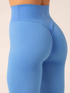 Flaunt your hard-earned curves in our Honeycomb Scrunch Seamless Leggings. With that seamless feeling you already know and love, the lightweight honeycomb fabric offers freedom of movement from back squats to brunch spots. The compression waistband provides maximum comfort and support during your workouts.  High waisted compression fabric for extra support Squat Proof with new stretch scrunch bum to accentuate your curves No front seam Inner leg seam: 54cm  Recommended for Training.

Model is 167cm tall. She usually wears a size S and is wearing a size S. Her waist measures 68cm and her hips measure 91cm.

Waistband: 80% Polyamide/20% Spandex
Main: 92% Nylon/8% Spandex Honeycomb Fabric, Back Squats, Brunch Spots, Compression Fabric, Gym Leggings, Squat Proof, Freedom Of Movement, Seamless Leggings, Bright Blue