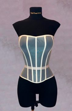 Made to Measure Mesh Overbust Custom Corset. Waist Training - Etsy Nigeria Pola Korset, Corset Patterns, Corset Waist Training, Corset Tutorial, Custom Corset, Corset Plus Size, Corset Making, Custom Corsets, Corset Fashion Outfits