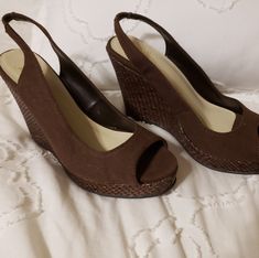 Never Worn Brown Casual Wedges. Great Condition! Casual Wedges, Brown Wedges, Womens Shoes Wedges, Wedges, Women Shoes, Money, Women Shopping, Quick Saves, Color