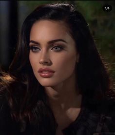 Semi Makeup, Megan Fox Hair, Goddess Makeup, Jennifer's Body, Makati, Brunette Hair, Ponytail Hairstyles