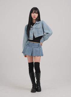 Low Rise Pleated Denim Mini Skirt C0302 by Lewkin. We provide worldwide shipping directly from Seoul, South Korea, an epicenter of Asian fashion renaissance. Fitted Denim Blue Y2k Mini Skirt, Fitted Denim Blue Mini Skirt Y2k Style, Y2k High Rise Fitted Skort, High Rise Fitted Y2k Skort, Y2k Style Fitted Denim Mini Skirt, High Rise Fitted Skort Y2k Style, Casual Mid-rise Fitted Skirt, Fitted Mid-rise Denim Blue Skirt, Y2k Style Fitted Denim Skort