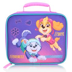 PRICES MAY VARY. OFFICIALLY LICENSED PAW PATROL MERCHANDISE: Elevate Snack Time with Our Paw Patrol Skye and Everest Lunch Box for Kids! Adorned with the Iconic Paw Patrol Pups, Skye and Everest, This Lunch Bag Is Crafted from Durable Cordura Polyester, Ensuring Long-Lasting Quality and Making It a Perfect Paw Patrol Adventure for Fans of All Ages. INSULATED EFFICIENCY FOR FRESHNESS ALL DAY: Our Lunch Box Ensures Your Snacks Stay Fresh and Ready for Pup-tastic Action! Whether It's a Homemade Tre Paw Patrol Skye And Everest, Skye And Everest, Lunch Box For Kids, Paw Patrol Skye, Paw Patrol Girl, Paw Patrol Pups, Kids Lunch Bags, Lavender Nails, School Lunch Box