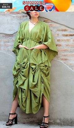 Elegant Sophisticated, Arab Fashion, Large Dress, Maxi Dress Cotton, Dress Cotton, Draped Dress, Triangle Shape, Colourful Outfits, Fashion Colours