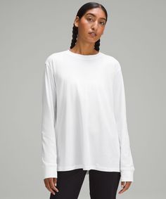 All Yours Long-Sleeve Shirt | Women's Long Sleeve Shirts | lululemon Lululemon Long Sleeve Shirts, Lavender Shirt, Lululemon Shirts, Shirt Advertisement, Lululemon Shirt, Lululemon Long Sleeve, Womens Long Sleeve Shirts, Extra Room, Shirt Outfit