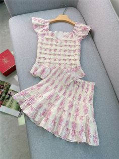 SPECIFICATIONS Brand Name: IFOMT Age: JUNIOR Material: Polyethersulfone Elasticity: Non Strech Fabric Type: Polyester Cotton Style: Sweet Pattern Type: Floral Fit Type: Regular Season: Summer Decoration: Pleat Free shipping: DS drop shiping: whole sale UNIT: CM IN STOCK MANUAL MEASUREMENT3CM ERROR WITHIN.IS NORMAL 1(cm)=0.39(in) Top S:Length:51 Bust:68 S:Length:52 Bust:72 S:Length:53 Bust:76 Skirts S:Waist:58 Length:38 Hip:96 S:Waist:62 Length:39 Hip:100 S:Waist:66 Length:40 Hip:104 Summer Sets With Ruffle Hem And Fitted Design, Summer Sets With Fitted Ruffle Hem, Summer Casual Sets With Ruffle Hem, Casual Summer Sets With Ruffle Hem, Casual Ruffle Hem Sets For Spring, Casual Spring Sets With Ruffle Hem, Fitted Casual Sets With Ruffles, Casual Fitted Sets With Ruffles, Spring Fitted Set With Ruffled Skirt