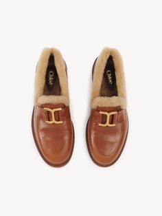 Chloé Marcie Loafer | Chloé US Winter Formal Leather Loafers, Formal Leather Loafers For Winter, Elegant Formal Winter Loafers, Winter Leather Loafers With Round Toe, Luxury Leather-sole Loafers For Fall, Classic Leather Loafers For Winter, Luxury Leather Sole Loafers For Fall, Classic Leather Winter Loafers, Leather Loafers For Work