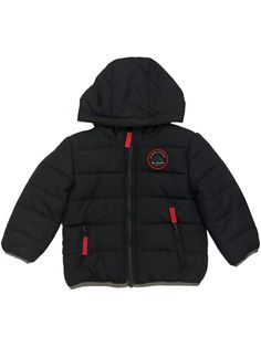 Carters Infant Boys Black Wind & Water Resistant Fleece Lined Puffer Jacket This cozy black puffer wind & water resistant hoodie jacket with red fleece lining is sure to be a favorite for your little one this season! Infant boy's sizes 100% polyester Payment We accept PayPal as our payment method. Immediate payment is required. If you have any questions about payment, please feel free to contact our customer support team. Return Policy We have a no hassle return policy If you are unhappy with yo Fleece-lined Long Sleeve Puffer Jacket For Outdoor, Outdoor Puffer Jacket With Fleece Lining And Long Sleeves, Outdoor Long Sleeve Puffer Jacket With Fleece Lining, Outdoor Puffer Jacket With Ribbed Cuffs, Winter Outerwear For Outdoor Activities With Ribbed Cuffs, Winter Outerwear With Fleece Lining For Sports, Winter Outdoor Outerwear With Ribbed Cuffs, Winter Wear Outerwear With Fleece Lining, Long Sleeve Fleece-lined Outerwear For Outdoor Activities