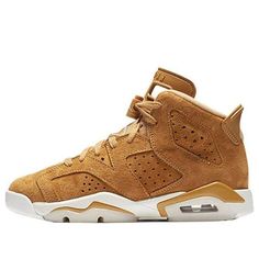 (GS) Air Jordan 6 Retro 'Wheat' 384665-705 (AJ6/SNKR/Women's) Air Jordan 6 Retro, Jordan 6 Retro, Air Jordan 6, Jordan 6, Stylish Sneakers, Air Jordan, Wheat, Perfect Pair, Air Jordans