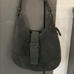 Never Used Leather Olive Green Shoulder Bag With Buckle Snap Closure And Zipper. Zipper Pouch Inside Purse Leather Shoulder Bag With Hinge Closure, Leather Shoulder Bag With Hinge Closure For Everyday Use, Everyday Use Satchel Shoulder Bag With Hinge Closure, Lv Favorite Mm, Guess Shoulder Bag, Inside Purse, Green Shoulder Bag, Vince Camuto Handbags, Guess Purses