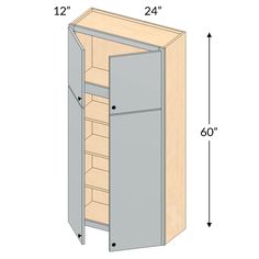 the measurements for an armoire cabinet