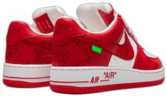 Louis Vuitton Air Force 1, Nike Louis Vuitton, Stadium Goods, Air Force 1 Low, Virgil Abloh, Red Shoes, Air Force 1, Air Force, Force