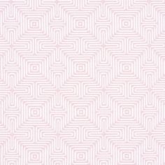 a pink and white background with an abstract pattern in the shape of rectangles