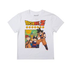 Let your young Dragon Ball Z enthusiast show off their love for the series with this officially licensed 3-Pack Set. This set includes two comfortable tees made from 100% polyester, ensuring they stay cool during their adventures. The mesh shorts feature an elastic waistband and side stripes, providing both comfort and style. Whether they're at school, playing with friends, or simply relaxing at home, this Dragon Ball Z 3-Pack Set is a great addition to their wardrobe. It's the perfect way for y Comic-con Character Print Short Sleeve Tops, Themed White T-shirt For Fan Conventions, Casual Character Print Tops For Comic-con, Casual Tops With Character Print For Comic-con, Themed Sublimation Print Short Sleeve T-shirt, Themed Cartoon Print T-shirt For Fan Conventions, Casual Character Print T-shirt For Comic-con, Comic-con Character Print Short Sleeve T-shirt, Graphic Tee With Character Print For Comic-con